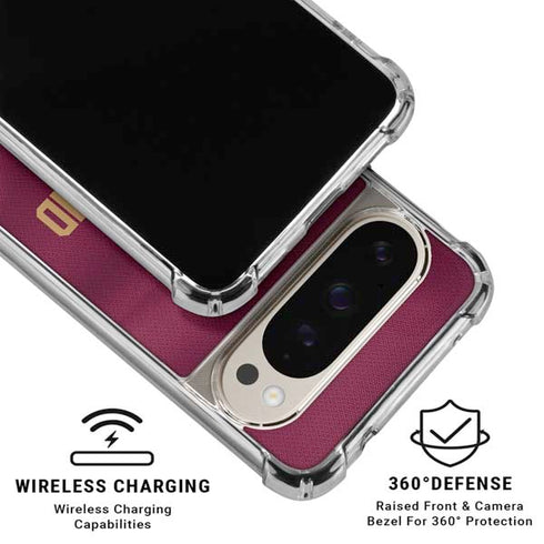 NBA Cleveland Cavaliers Jersey Google Pixel 9 Pro XL Clear Case